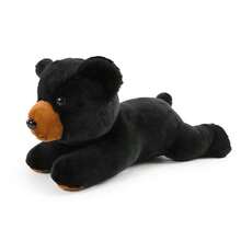 1个可爱躺卧动物毛绒娃娃，柔软迷你动物玩偶，鳄鱼、大象、狮子、熊猫、狐狸造型，家居装饰早教益智毛绒娃娃，送给女朋友、孩子生日的礼物 - 彩色 - 查看 31