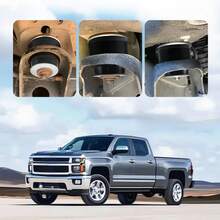 Body Mount Bushing Kit, Compatible With 1999-2014 Chevy Silverado & Sierra 1500/2500, 24 PCS Polyurethane Body Mount Kit, Durable Components For Improving Bumpy Driving Performance, Black - Bộ 24 chi tiết, màu đen, dành cho xe Chevy 1500/2500 đời 1999-2014. - Xem 1