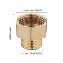 1/4" Angle Valve, Anti-Explosion Household Valve For Kitchen, Bathroom, Balcony, Vanity Cabinet - Multicolor - View 10