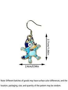 Bluey 1/2Pcs Cartoon Hair Accessory Hair Clip Hair Claw Claw Clip Birthday Party Gift - Multicolor - View 3