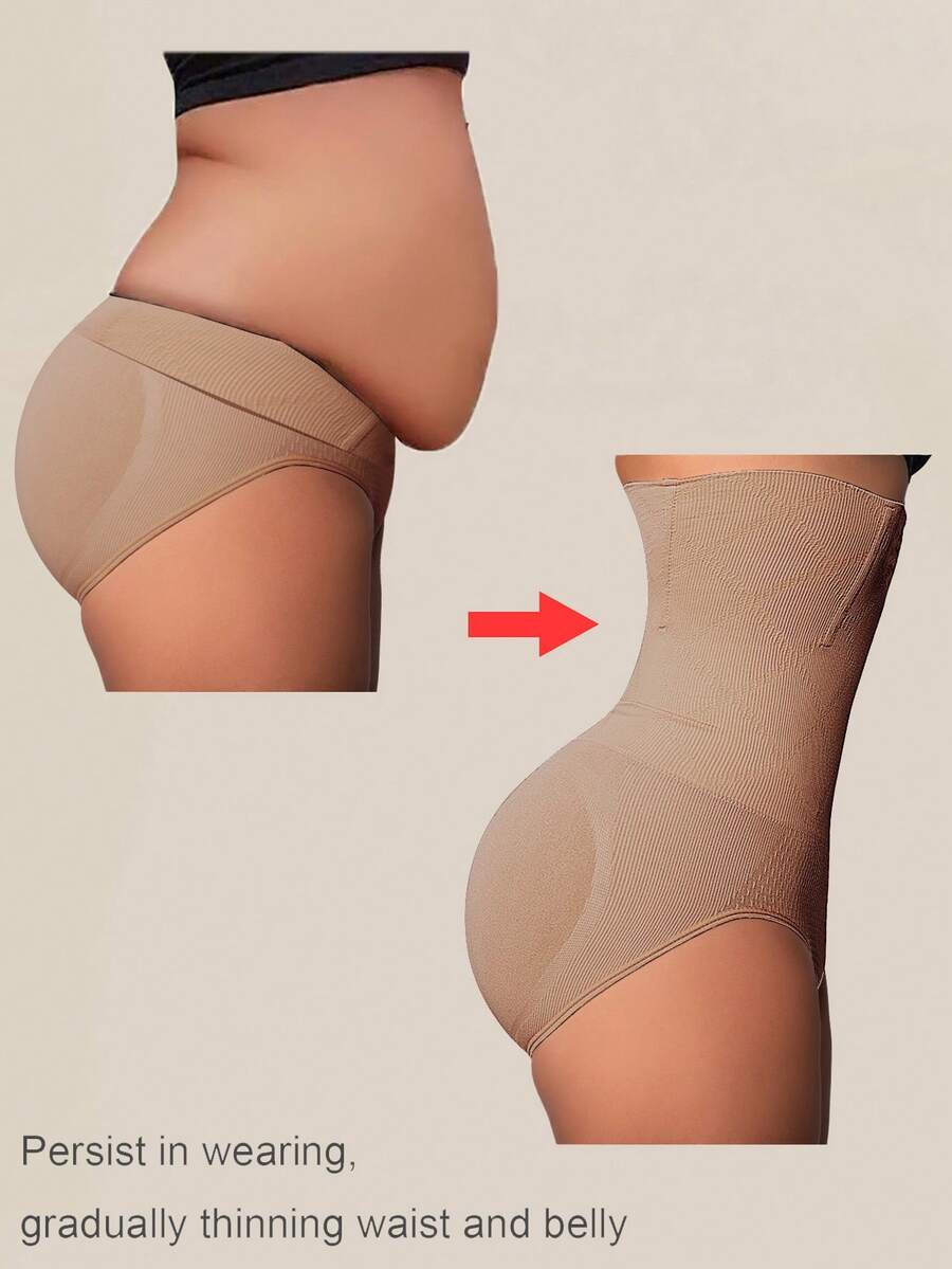 1 Pc Seamless High Waist Shaping Panties Slimming Tummy Control Waist Trainer Body Shaper Shorts Bottoms Shapewear For Women Underwear Women's Underwear Sheath Flat Belly Woman Lingerie Briefs Butt Lifter