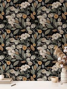 Self-Adhesive Wallpaper, Ready-To-Use, Removable, Made Of Vinyl Material, With Bohemian And Modern Minimalist Styles, Featuring Textured Designs, Ideal For Wall Decor And DIY Projects. Its Thicker Design, Oil-Resistant, Moisture-Proof, And Easy-To-Clean Properties Make It An Excellent Choice For Home Decor. - Summer Forest - View 4