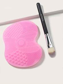 1 Flat Foundation Brush, Liquid Makeup Brush Advanced Makeup Brush For Mixed, Cream, Thin Foundation Brush Makeup Tools Face Foundation Flat Brush. - Multicolor - View 9