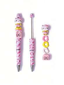 SANRIO DIY串珠凝胶笔套装 - 可爱卡哇伊可定制文具 - DIY - 查看 4