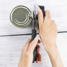 3-In-1 Stainless Steel Manual Can Opener, Multi-Purpose Kitchen Tool For Cans, Bottles, Jars, Fruit Tins, Milk Tea Cans, Versatile Lid Opener Household Essential - View 5