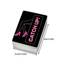 Party Game! CATCH UP! The Ultimate Adult Party Game For Girl's Night, Ladies' Night, Graduation Parties And Bachelorette Parties. Up Your Evenings With Fun - Filled Chats And Unforgettable Memories! - Black - View 6