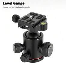AMBITFUL GM01 GM02 铝合金球形双全景 1/4 三脚架云台，适用于相机 Vlog 三脚架支架摄影，承重 8kg - 查看 3