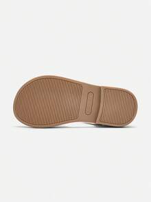 Balabala Girls' Hollow T-Strap Mary Jane Flats - Breathable Leather Dress Shoes Suitable For Children - Off-white - View 3