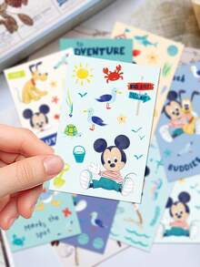 Disney 8张卡通贴纸，防水PVC卡通装饰贴纸，适用于行李箱、吉他、水瓶、手机壳、笔记本电脑、礼品等。 - 老鼠 - 查看 9