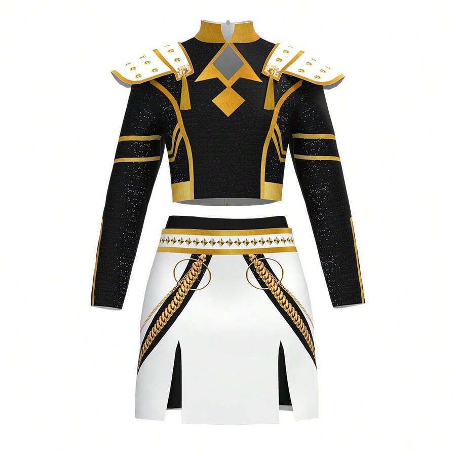 COS Stage Costumes For Cosplay, Role-Playing Outfits, Performance Costumes, Cosplay Outfits, Women's Costumes - 佐伊(外套+裙褲+肩飾) - View 1