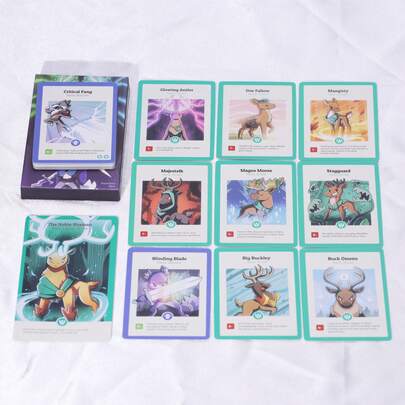 Here To Slay Warriors & Druids Expansion Pack, Fantasy Strategy Card Board Game