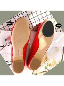 2/3/5/Pairs Wear-Resistant Silent Self-Adhesive Non-Slip Patch Insoles - Multicolor - View 8