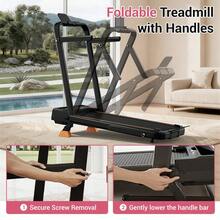 UMAY 3 In 1 Walking Pad With 15% Incline, 6.3MPH Treadmill For Home Use With Incline, LED Display, 2.5 HP Quiet Small Walking Machine For Home And Office, Maximum User Weight 300Lbs. - US B Type Plug(110-127V) - View 7