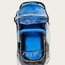 1pc Baby Stroller Rain Cover, Universal Stroller Wind And Rain Cover - U-shaped Rain Cover In the Measuring Hole - View 5
