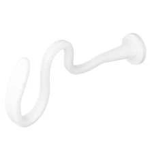 Support magnétique universel pour porte de lave-linge, support de porte de lave-linge à chargement frontal flexible et réglable, en alliage d'aluminium blanc avec silicone anti-moisissure et éliminateur d'odeurs - Voir 11