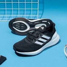 Giày chạy bộ thể thao thường ngày adidas Pureboost 23 Free Run All-match màu đen và trắng - màu đen - Xem 6