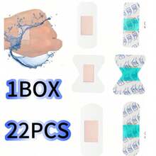 200/100/60/10 piezas/set Vendas transparentes para dedos, apósitos, vendas de primeros auxilios de alta elasticidad - Multicolor - Ver 11