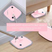 True & Tidy True Clean Spin Mop And Bucket System: Microfiber Cleaning Tools For Household Floor Maintenance - 1 - View 5