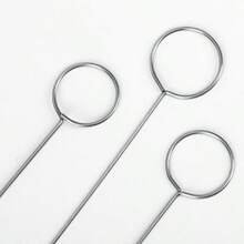 1件装不锈钢缝纫斜纹滚边器穿线器 - A - 查看 3