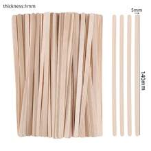 100pcs Depilatory Wax Wood Sticks With Spatula Applicator Bags For Bikini/Intimate Hair Removal Face Legs Waxing Shaver For Women Body Hair Removal - View 9