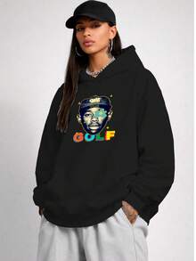 Tyler Creator Golf Album Unisex Sweatshirt Ref4834 - 黑色 - 查看 3