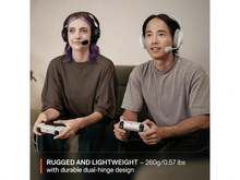 SteelSeries Arctis Nova 3P Wireless Multi-Platform Gaming Headset - Mobile App Control, 40 HR Battery, Neodymium Magnetic Drivers, 2.4GHz/Bluetooth, PS5, PS4, PC, Switch, Mobile - White - View 5