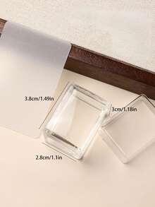 Leopard Print Mixed Graphic Steel Plate With Backing Board, French Cartoon Cat Grid Transfer Nail Art Tool - Multicolor - View 2