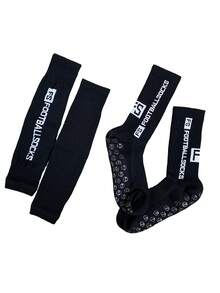 1 par de mangas para piernas FS + 1 par de calcetines deportivos FS, de moda, coloridos y transpirables - Multicolor - Ver 10