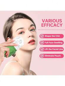 1pc Ice Face Roller, For Face & Eye Puffiness Relief, FacialMassager Contour And Enhance Skin Care & Glow,Facial Massage Skin Care Tools - Multicolor - View 6