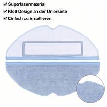 适用于机器人吸尘器 S8 S8+ S8 Pro Ultra /S7 S7 S7+/S7 MaxV/S7 MaxV Plus/S7 MaxV Ultra/S7 Pro Ultra 的替换湿巾，拖布湿巾，Vibrarise 超细纤维替换装 - 查看 4