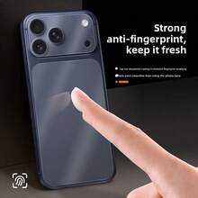 Apple 17 ProMax/17 Pro Matte Back Film + Lens Base Film Set, Ultra-Thin Naked Feel, Anti-Fingerprint Anti-Scratch, Adsorption Residue-Free Full Coverage Protective Film - Frosted Back Film + Frosted Base - View 3