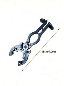 1件装三合一阀门扳手兼开瓶器 - 可调节棘轮机构、开瓶器、气瓶阀门调节器、舒适手柄设计、外观优雅、棘轮机构精准 - 均碼(顏色隨機) - 查看 7