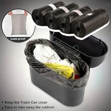 Car Mini Trash Can Garbage Bags, Disposable Trash Bags, Convenient Garbage Bag Storage To Keep Trash Can Clean - Trash Bag - View 1