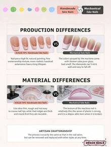 10片手工美甲贴纸，酒红色底色+粉色猫眼+波点，温柔又不失俏皮，适合女性日常生活 - 紅色 - 查看 5