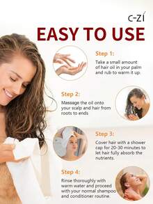 C-ZI 坚果油发膜，深层滋养发根，持久保湿，柔顺不毛躁，150克/5.29盎司 - 150g - 查看 7