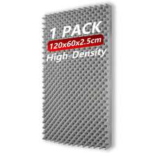 TOUO 隔音泡沫板，蛋托式隔音墙泡沫，47.2 英寸 x 23.6 英寸，1-4 片装，适用于影院。 - Egg Crate - 查看 12