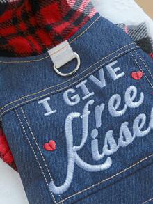 PETCIRCLE 1pc Pet Clothes Dog Apparel For Small Dogs Hooded Two-Leg Jacket - Cute Hoodie - Blue - View 7