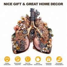 1pc Mechanical Lung Wooden Puzzle, Asymmetrical Animal Shaped Wooden Jigsaw Puzzle Toy, Unique Party Game Gift, Decorative Art, Desktop Game Magic Puzzle, Ideal Children's Educational Puzzle, Holiday Gift, Suitable For Adults, Mother's Day Gift, Back To School Gift, Birthday Gift - Multicolor - View 8