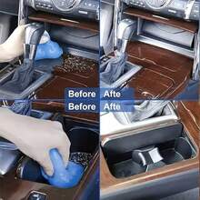Car Cleaning Gel Car Clean Detailing Putty, Universal Car Interior Cleaner Slime, Car Putty Auto Detailing Tools Accessories, Dust Remover Perfect Cleaning Kit Supplies, Gifts For Men Women-5.6oz - 藍色的 - 查看 2