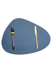 Customizable Nordic Water Drop Shaped Wooden Texture Placemats, Japanese Luxury Heatproof Cup Coasters, Gift For Friends, Home Dining Table Bowls Pads - Multicolor - View 6