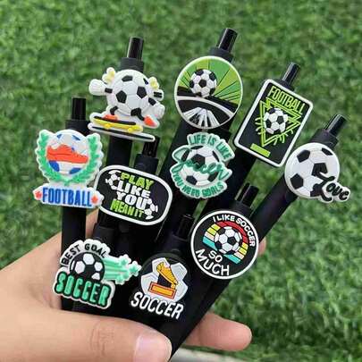 Sega 1支全新2026年顶级足球赛事圆珠笔，2026年美国、加拿大、墨西哥世界杯热门球迷周边商品，小礼物！复活节彩蛋设计与足球队徽图案相结合，充满创意，书写流畅，兼具美观与实用性。复活节主题风格，清新亮眼。