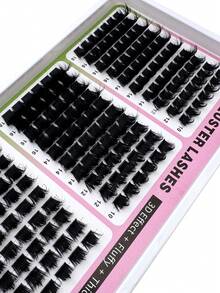 300D+200D+160D/160D+100D+60D 尖端睫毛簇接睫毛 180pcs/260pcs 加厚尖端單根睫毛 10-18mm 極其蓬鬆睫毛接睫毛 D/DD 捲度睫毛接睫毛 獨特尖端簇單根仙女簇睫毛 貂毛睫毛 - DD - 查看 6