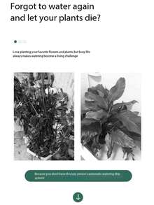 10pcs Automatic Plant Watering Device, Floral Watering Gadget, Adjustable Flow Rate Self-Watering System, Watering Device, Home Drip Irrigation Watering Device, Drip Irrigator, Slouchy Potted Plant Timed Soaker Suitable For Indoor And Garden Plants, Fits Standard European And American Threaded Bottles - Phiên bản nâng cấp - Xem 4