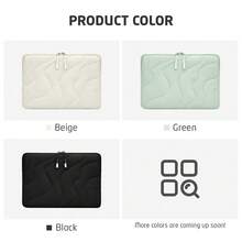 VALUEWIN Túi đựng laptop 13 inch 14 inch, Túi đựng laptop phồng 13-14 inch tương thích với MacBook Air 13 13.6/Pro 13/Pro 14, HP, Túi đựng laptop hình chữ nhật có lớp đệm dành cho nữ - Nhiều màu - Xem 5