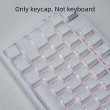 Bokawz 碳纤维纹理键帽,锻造碳纤维质感,侧面刻字透光,Cherry高度,PBT+PC材质,兼容6.25U空格键,键帽编号:61 63 64 68 75 81 84 87 98 99 100 104 108 - 查看 10