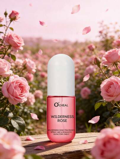 1瓶50毫升香草椰子香氛/玫瑰野花香氛，室内喷雾，花果香调，便携式香氛喷雾，自然清新香气，适用于卧室、房间、汽车等场所，日常使用和旅行香氛，送给亲朋好友的最佳香氛礼物！