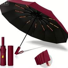 AMOROSA Outdoor Umbrellas - Burgundy - View 3