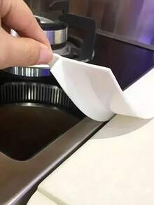 1个21英寸硅胶炉灶缝隙盖，耐热厨房台面缝隙填充物，易清洁硅胶炉灶缝隙盖，保护炉灶和台面，无需电池 - 查看 2