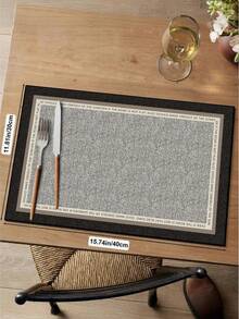 1pc Soft Rubber Water-Absorbing Kitchen Mat, 3.5mm Thick Absorbent Rug Carpet, Suitable For Nordic Minimalist, Modern Simplistic Styles - Multicolor - View 19