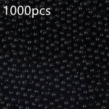 1000 Stück/Packung einfarbige runde Acrylperlen, 4mm bunte lose Perlen für DIY Armbänder, Halsketten, Handyketten, Schlüsselanhänger Abstandsperlen - Einfarbige runde Perlen - Übersicht 22